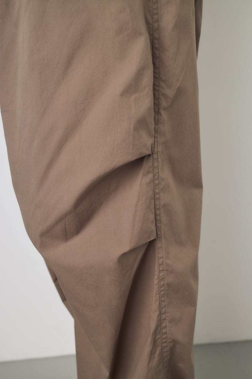 コットンパラシュートパンツ D/BEG S