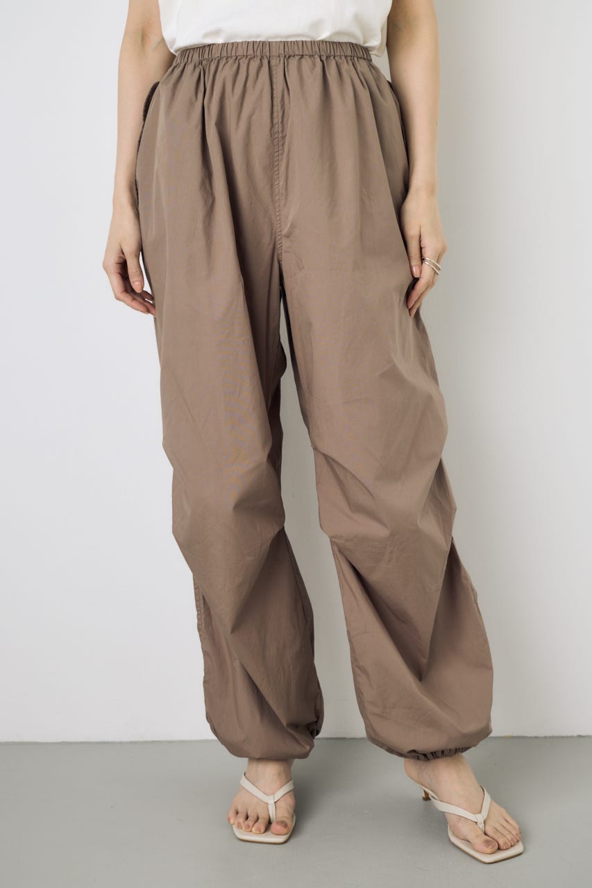 コットンパラシュートパンツ D/BEG S