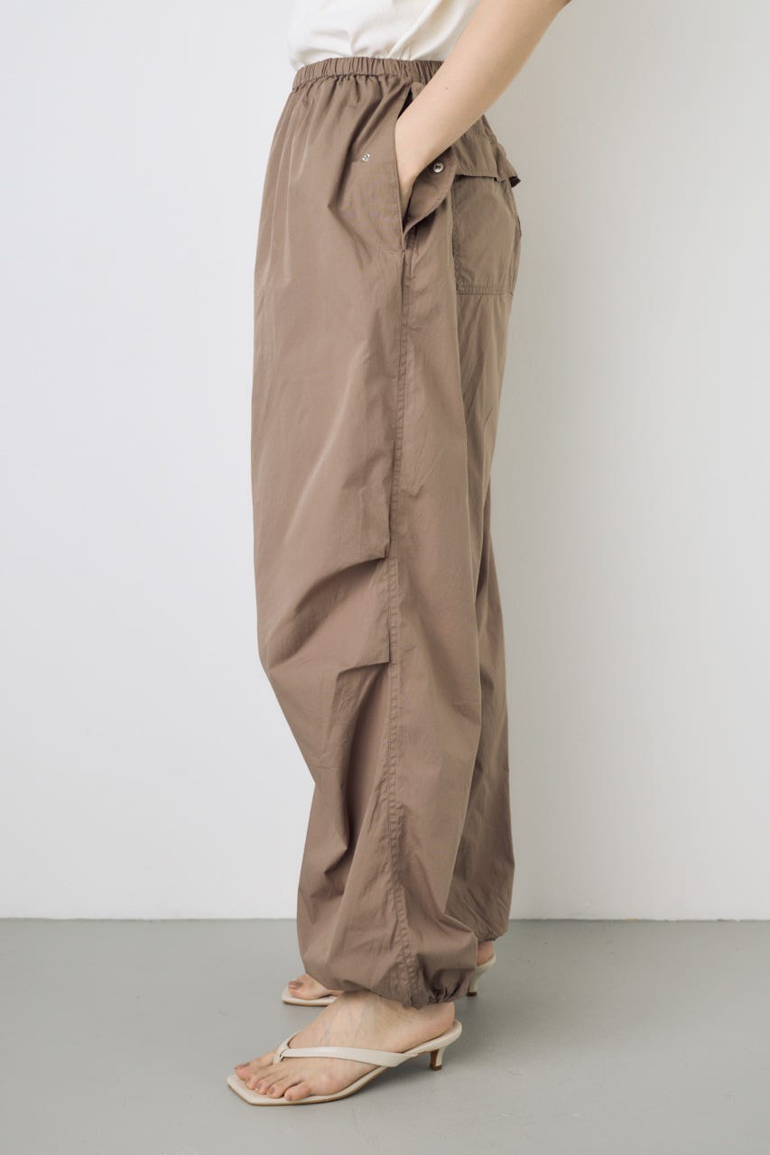 コットンパラシュートパンツ D/BEG S