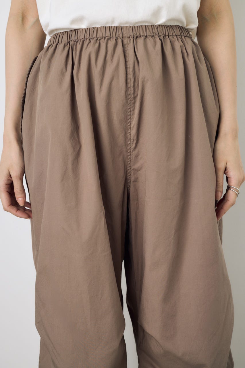 コットンパラシュートパンツ D/BEG S