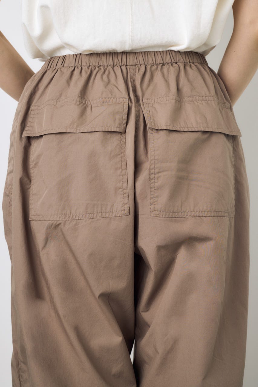 コットンパラシュートパンツ D/BEG S