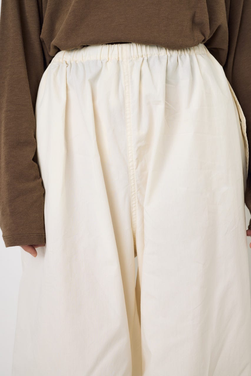 コットンパラシュートパンツ O/WHT M