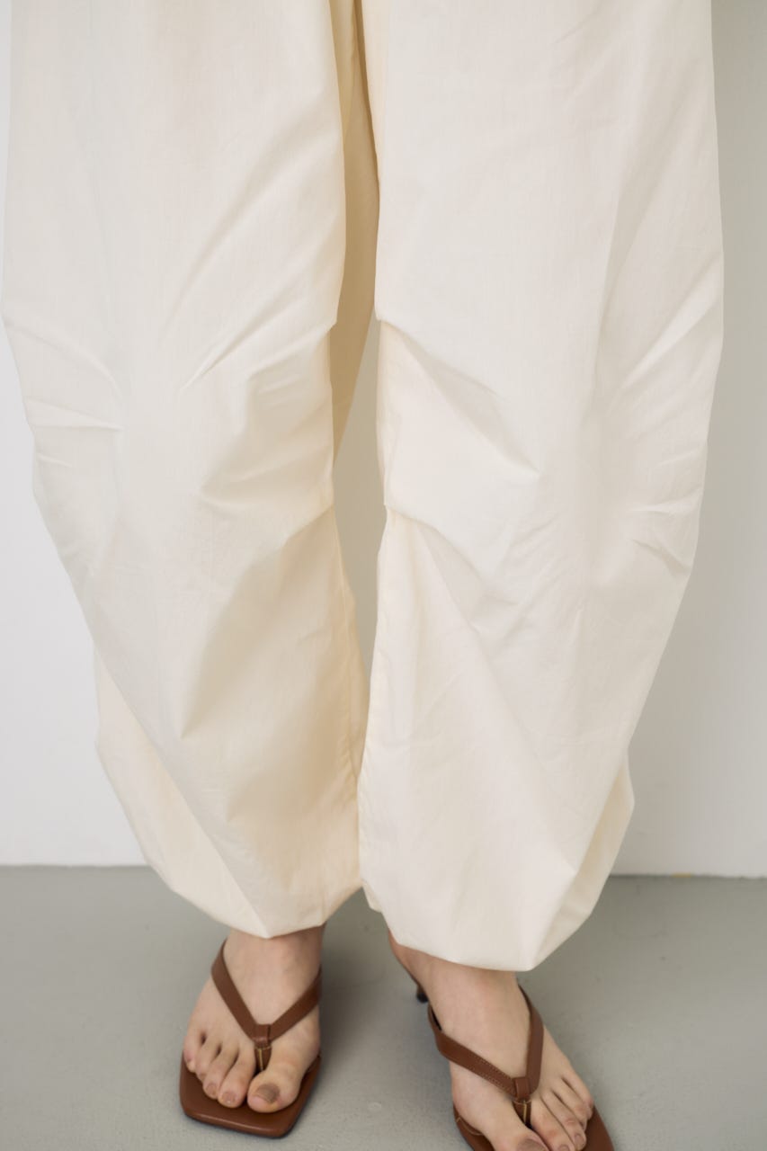 コットンパラシュートパンツ O/WHT M