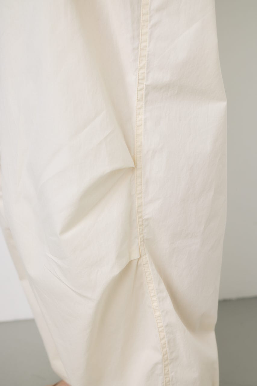 コットンパラシュートパンツ O/WHT M