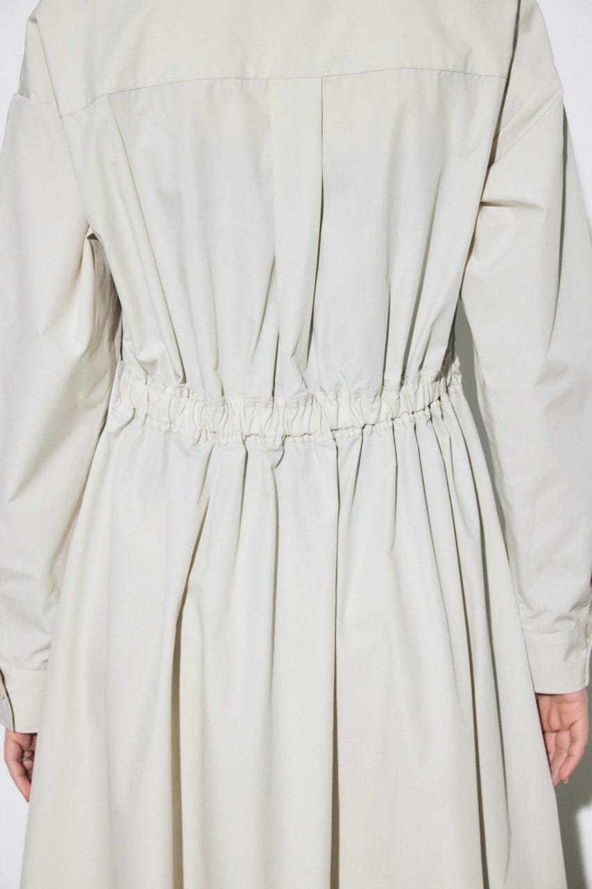 ウエストマークロングシャツワンピース IVOY S