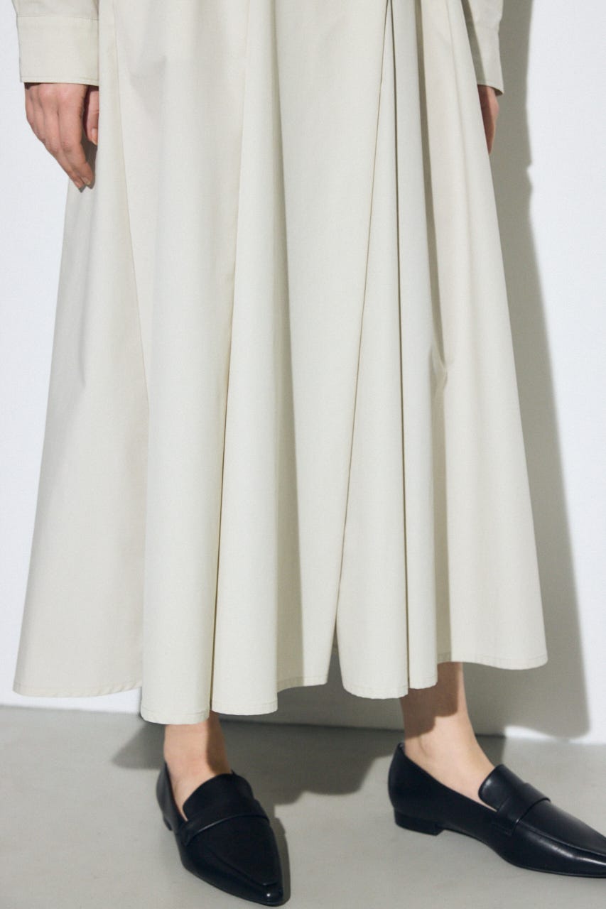 ウエストマークロングシャツワンピース IVOY S