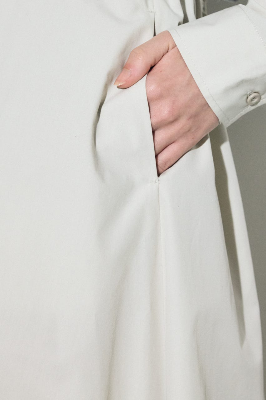 ウエストマークロングシャツワンピース IVOY S