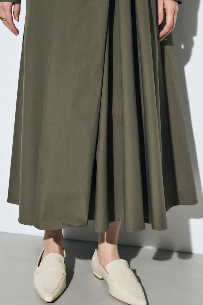 ウエストマークロングシャツワンピース KHA S