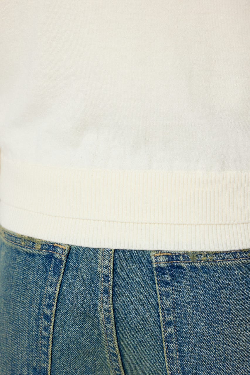 カシミヤミックスレイヤードニットカーディガン O/WHT S