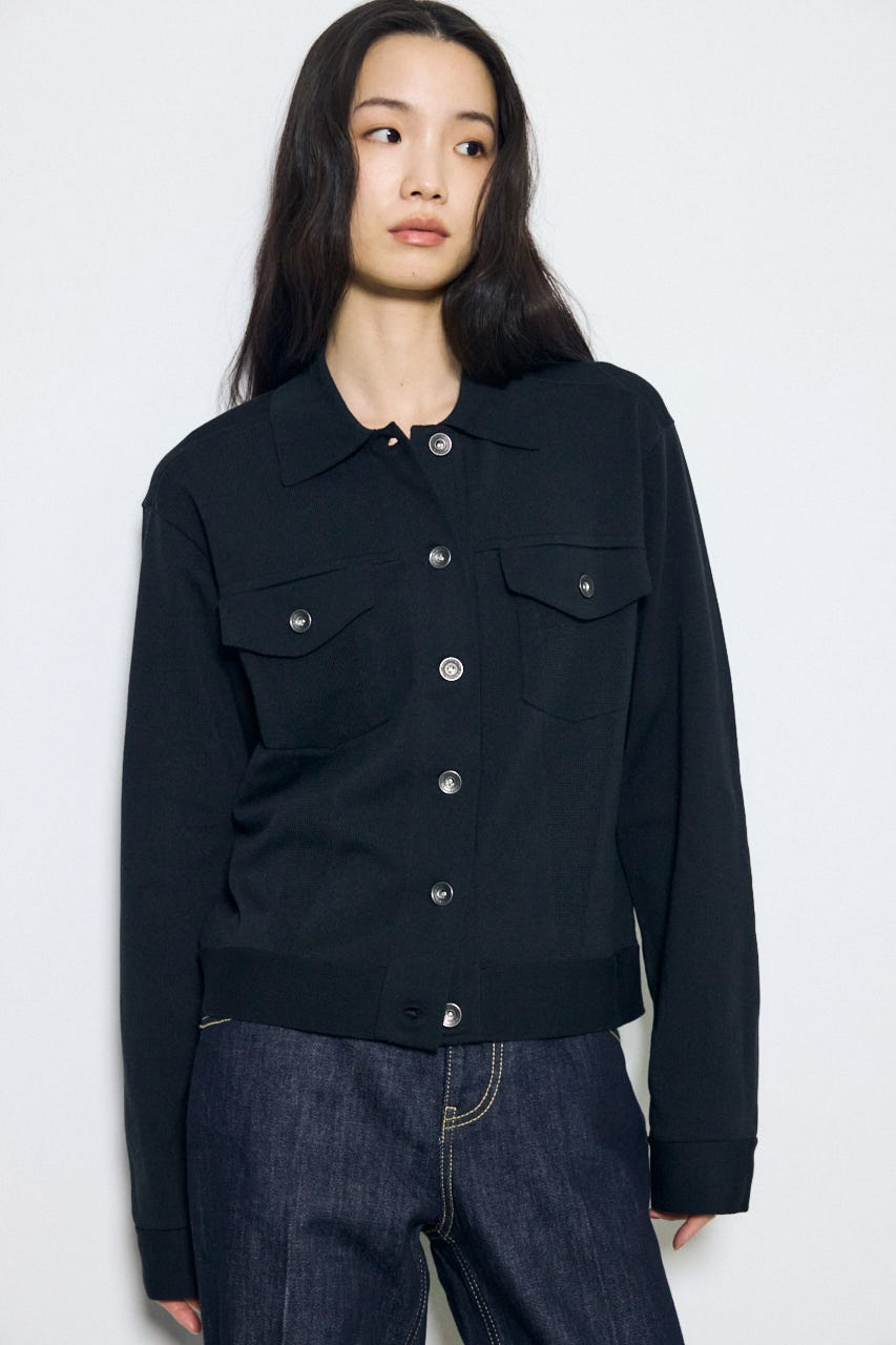 3rdタイプニットジャケット BLK FREE