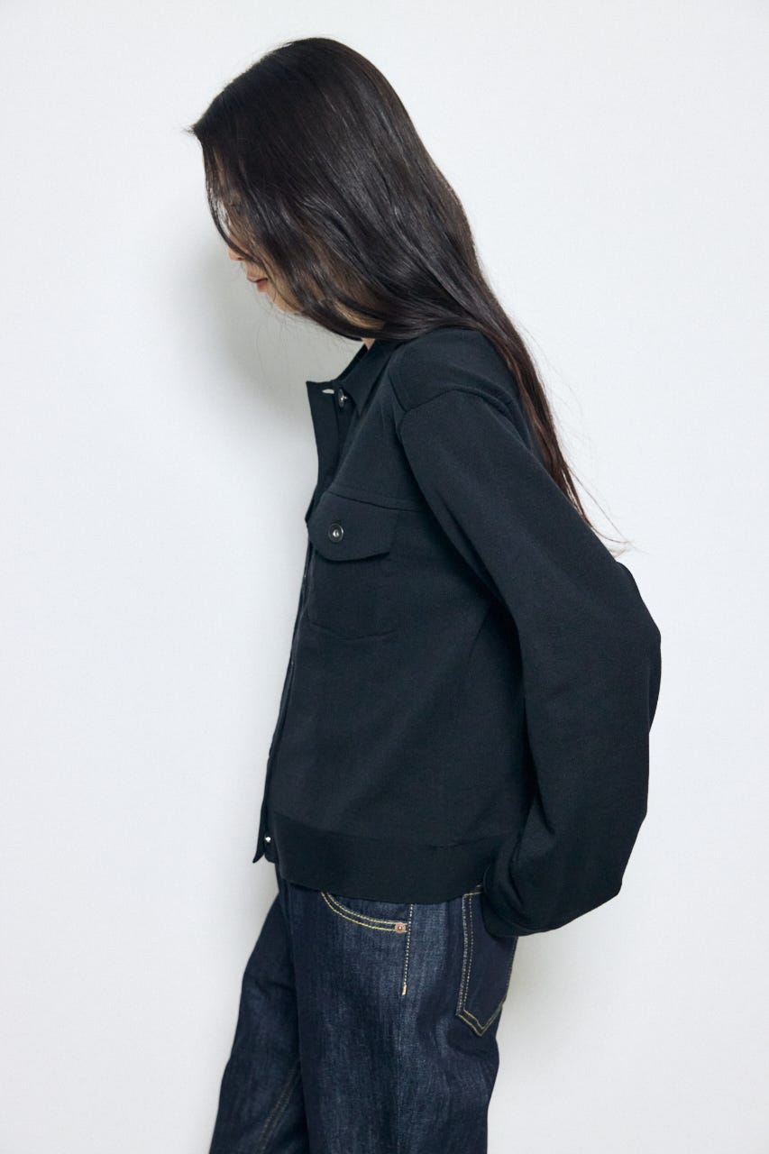 3rdタイプニットジャケット BLK FREE