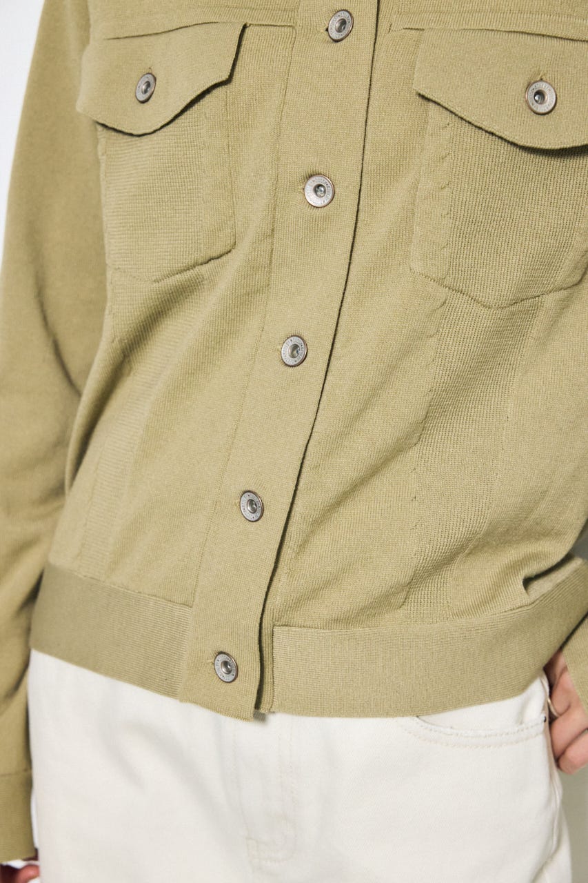 3rdタイプニットジャケット L/KHA FREE