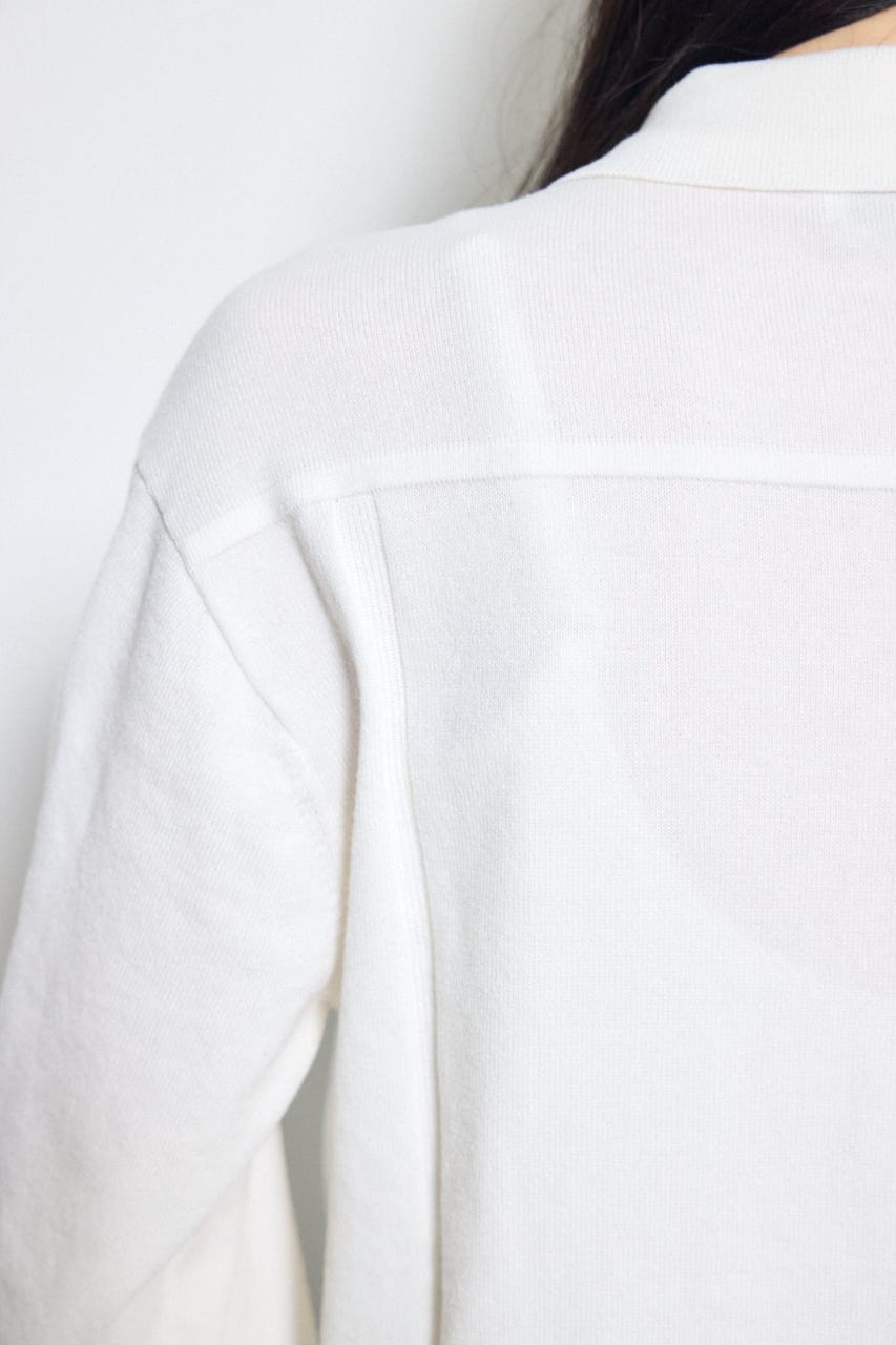 3rdタイプニットジャケット O/WHT FREE