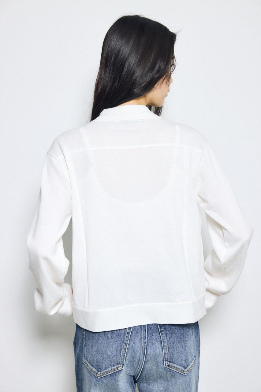 3rdタイプニットジャケット O/WHT FREE