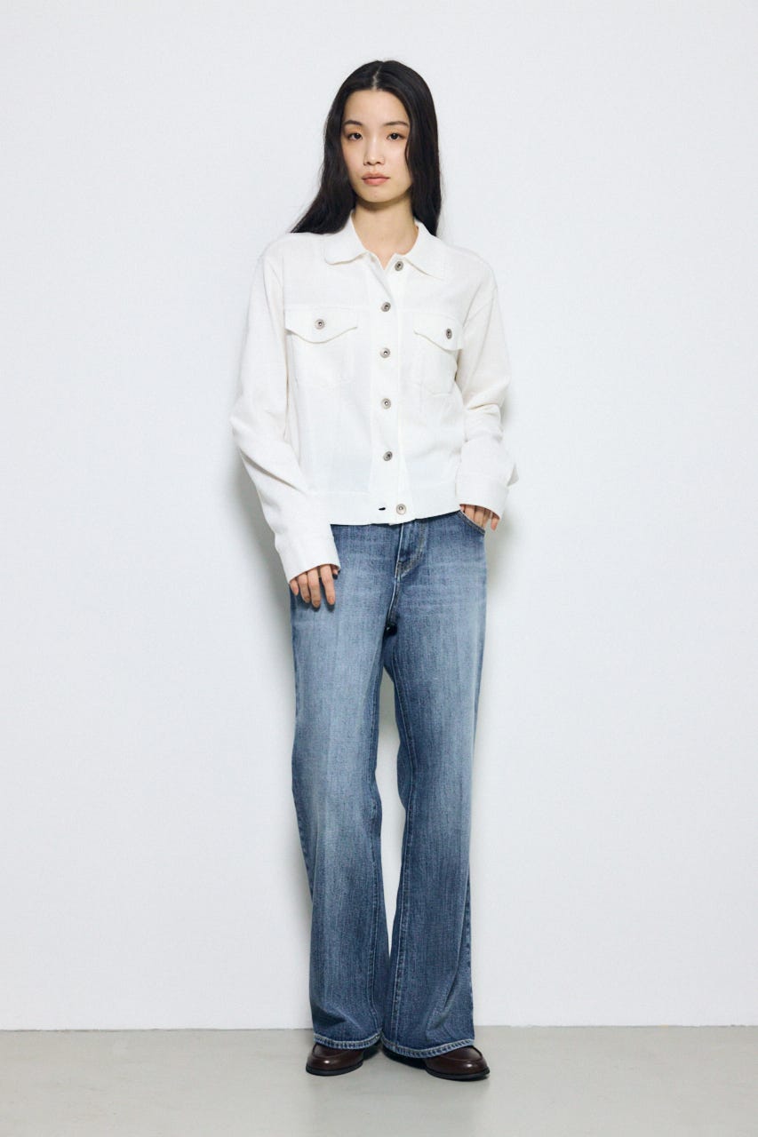 3rdタイプニットジャケット O/WHT FREE