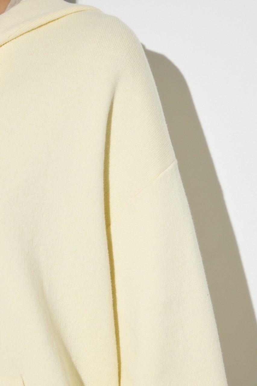 Wジップニットフーディー IVOY M