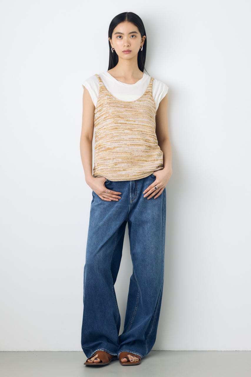 AZUL BY MOUSSY | メランジニットキャミソール (タンクトップ ) |SHEL