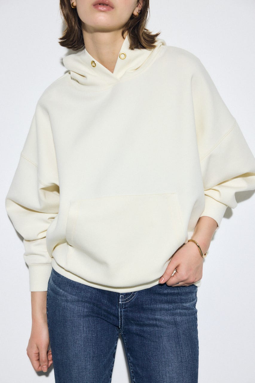 ダンボールパーカー O/WHT S