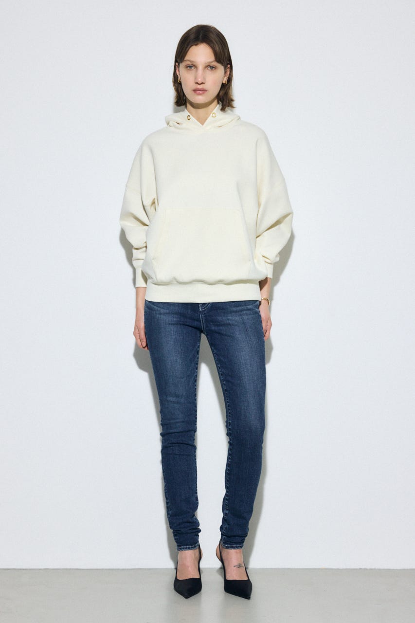 ダンボールパーカー O/WHT S