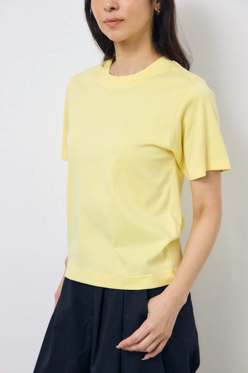 プレミアムコットンベーシック半袖Tシャツ L/YEL S