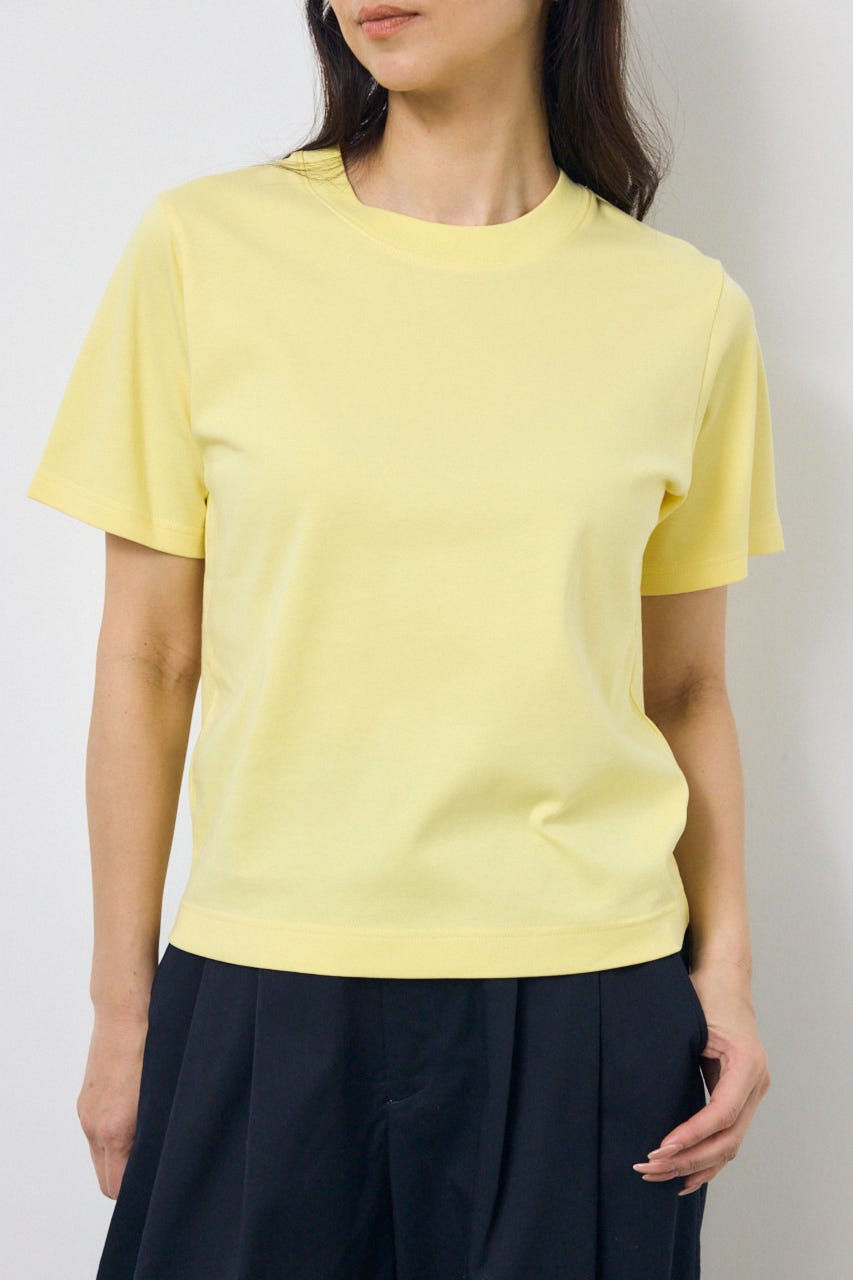 プレミアムコットンベーシック半袖Tシャツ L/YEL S