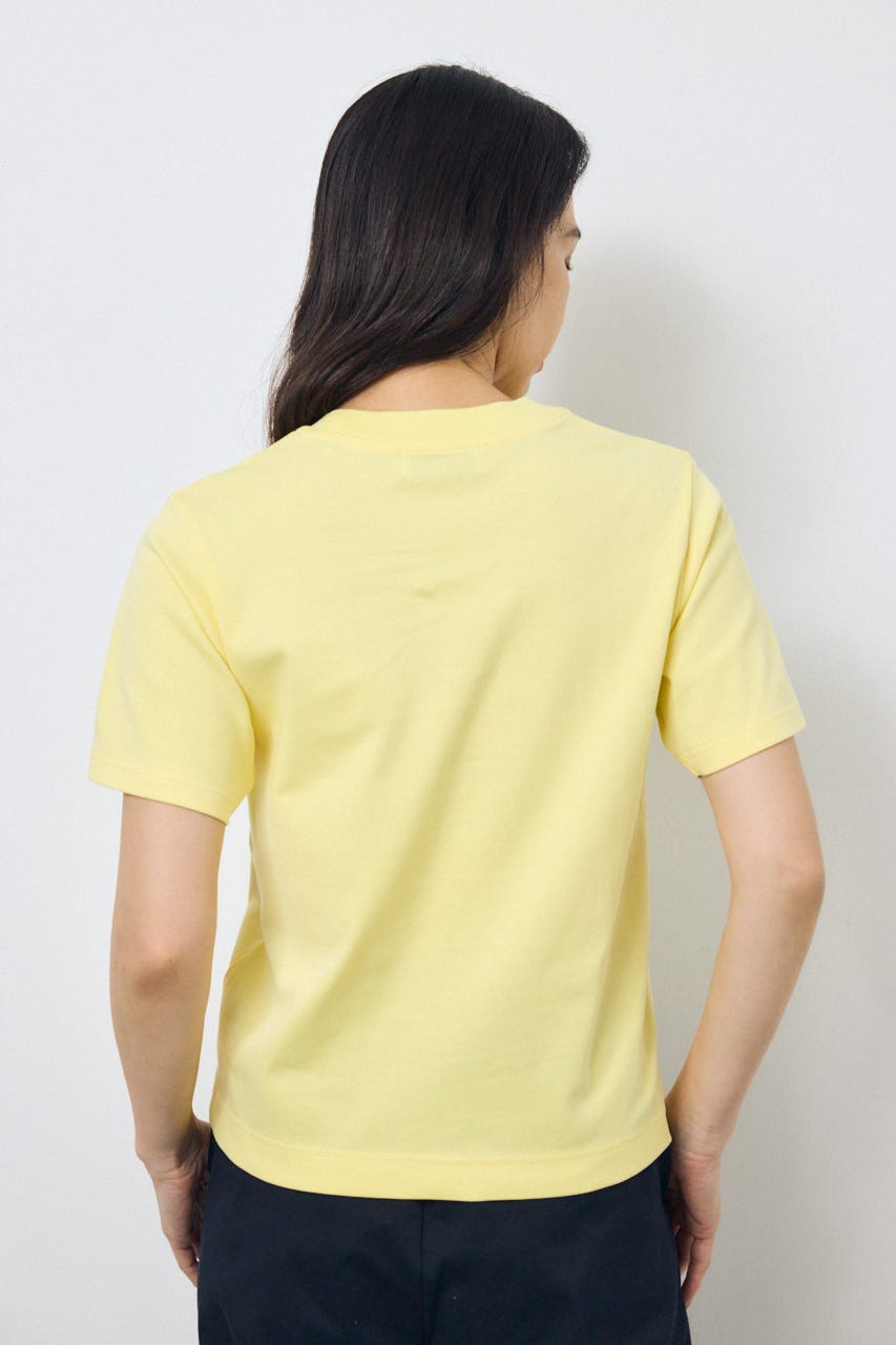 プレミアムコットンベーシック半袖Tシャツ L/YEL S