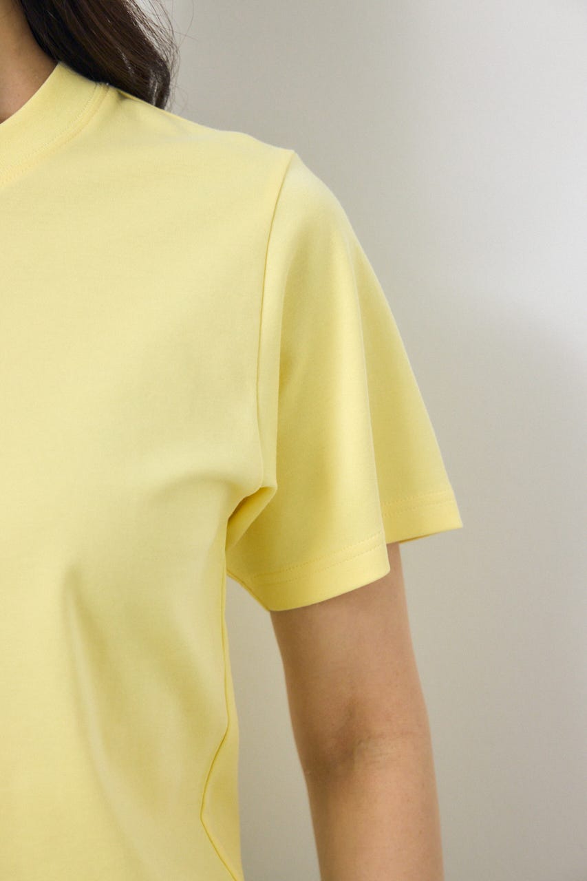 プレミアムコットンベーシック半袖Tシャツ L/YEL S