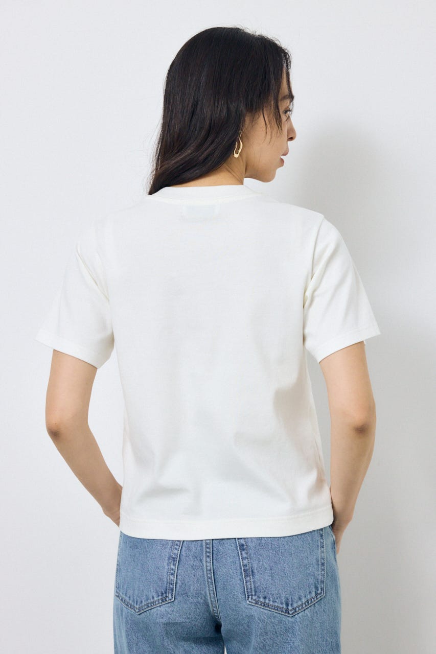 プレミアムコットンベーシック半袖Tシャツ O/WHT S