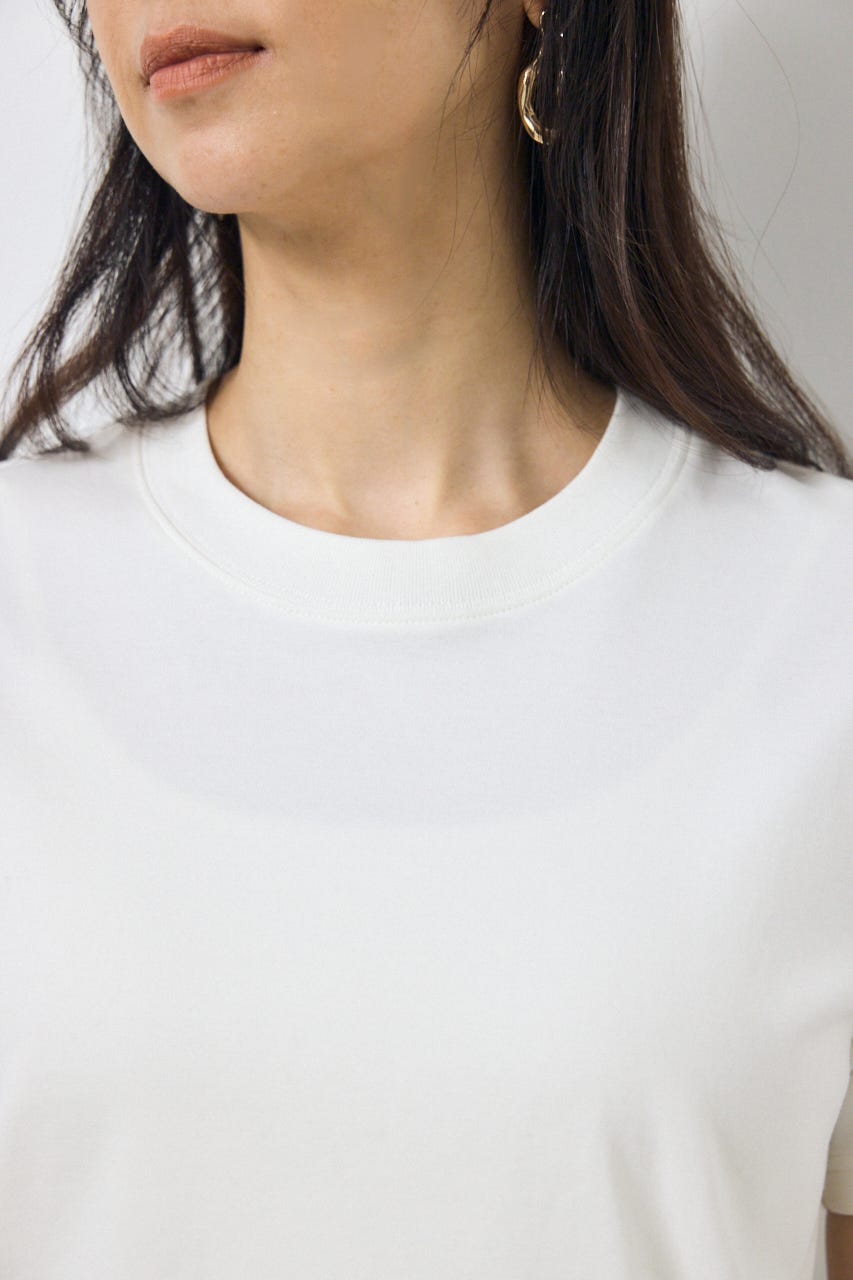 プレミアムコットンベーシック半袖Tシャツ O/WHT S