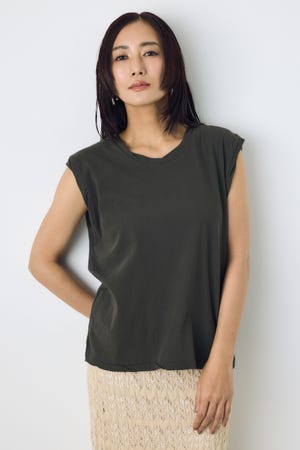ドライタッチツイストネックタンクトップ