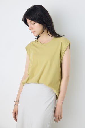 ドライタッチツイストネックタンクトップ