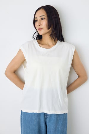 ドライタッチツイストネックタンクトップ