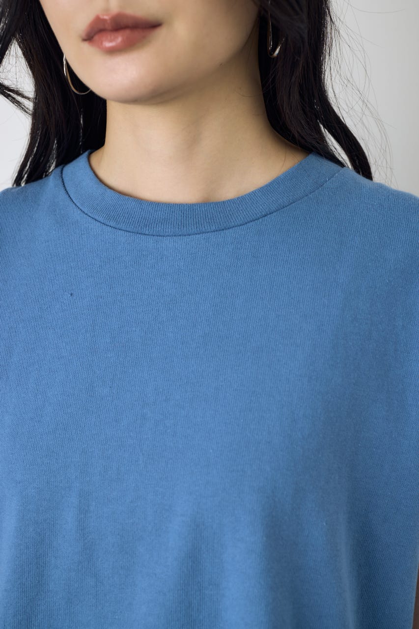 【GOLDEN PRICE 5/1(金)8:59までの特別価格】ノースリーブカットトップス BLU M