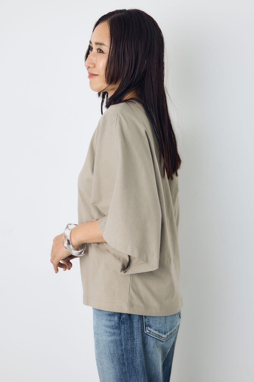 アーバンコットンドルマンTシャツ D/BEG M