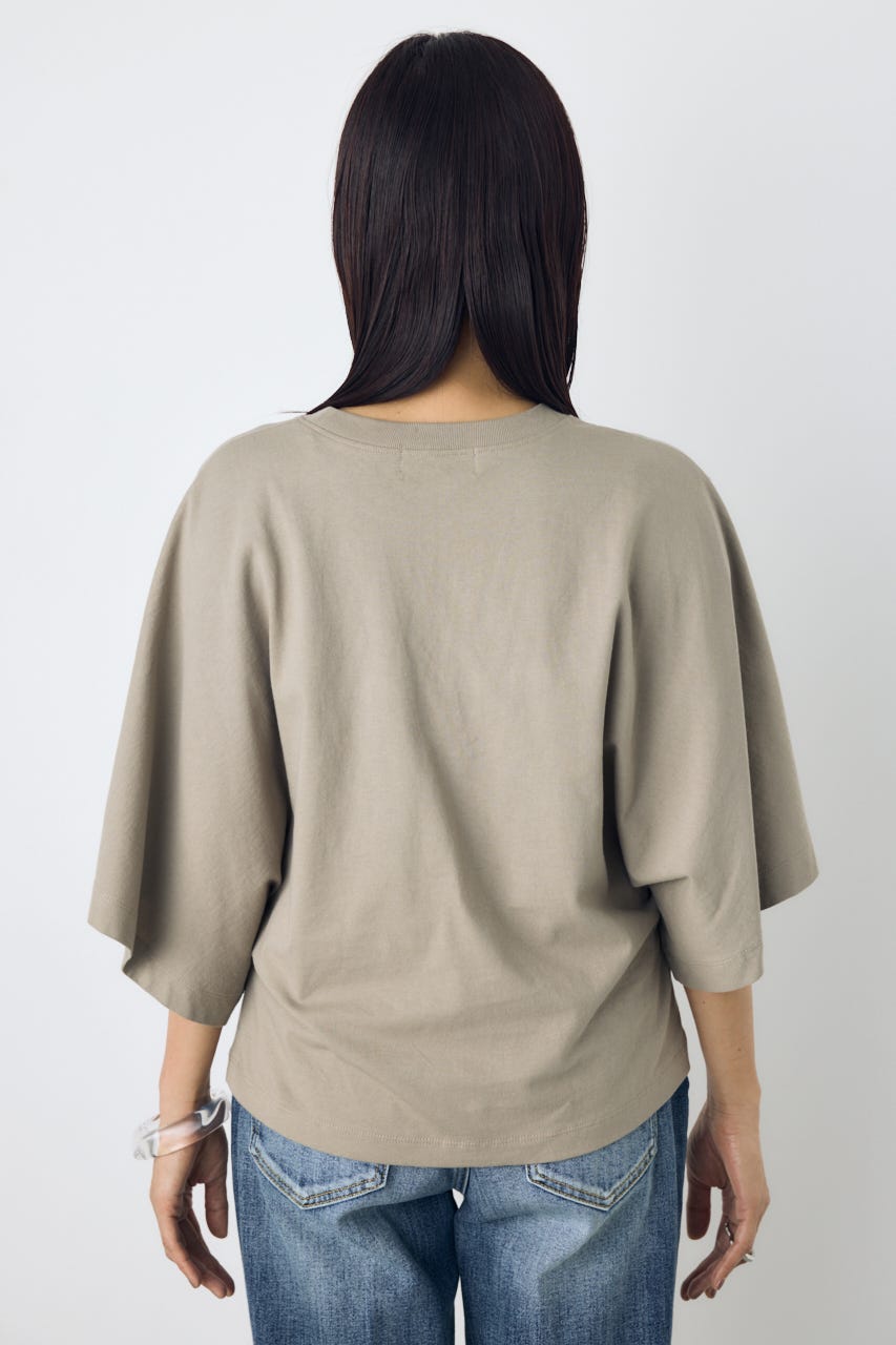 アーバンコットンドルマンTシャツ D/BEG M