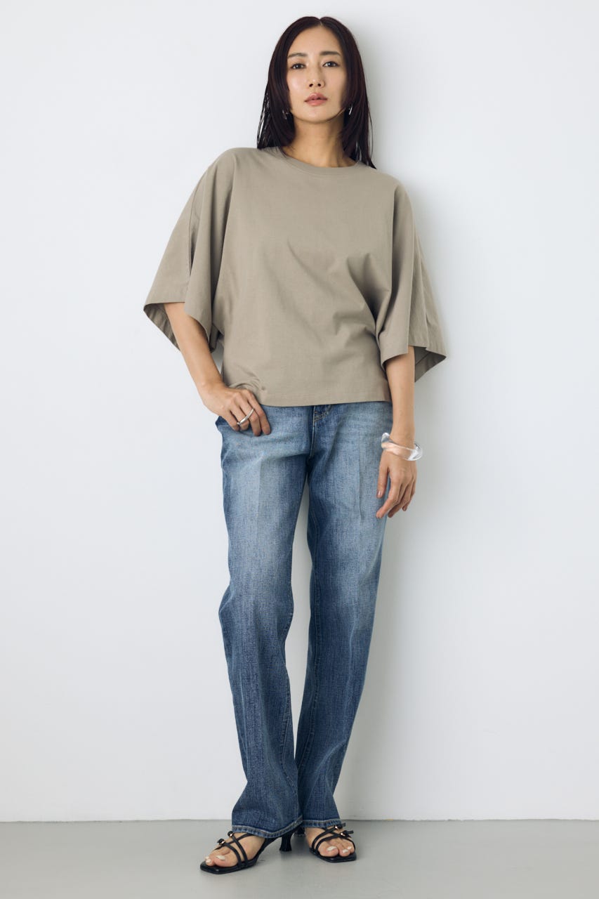 アーバンコットンドルマンTシャツ D/BEG M