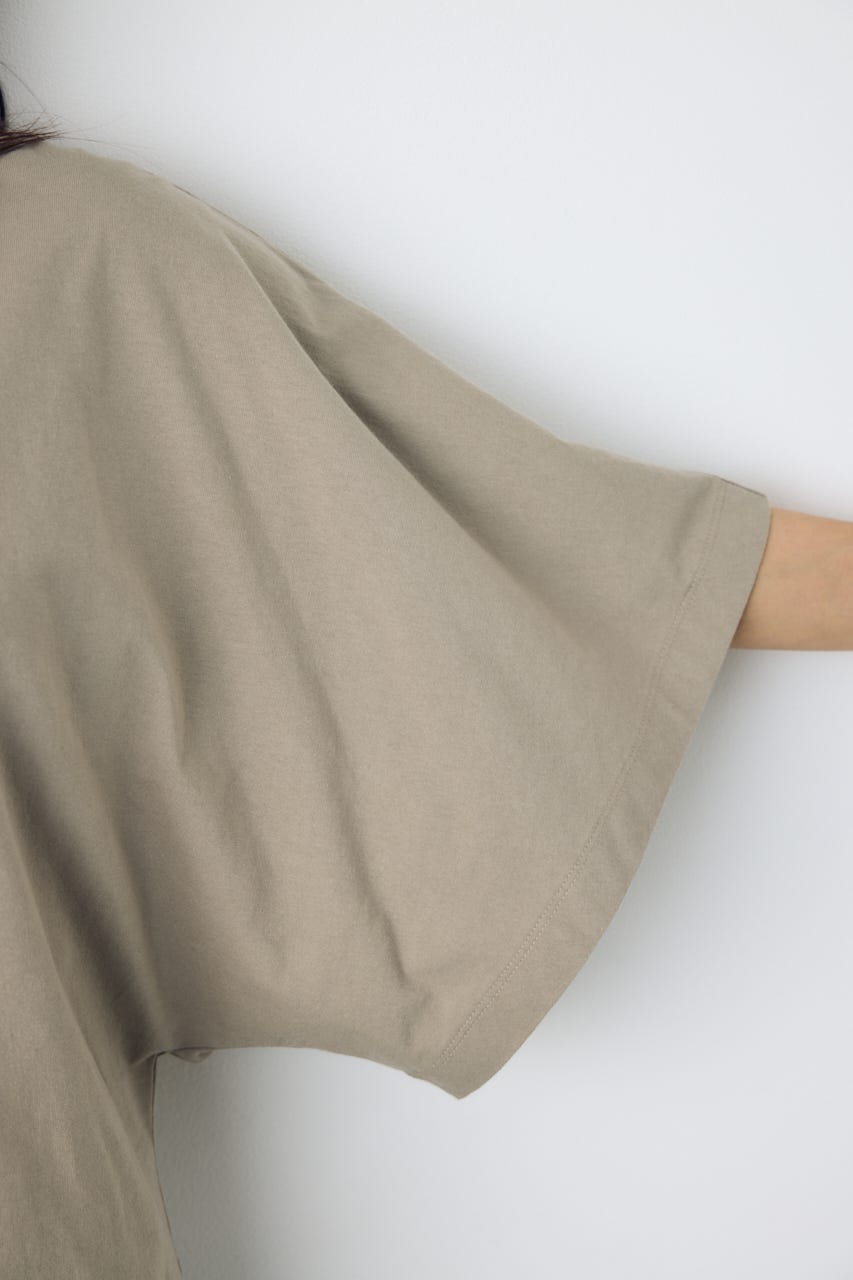 アーバンコットンドルマンTシャツ D/BEG M