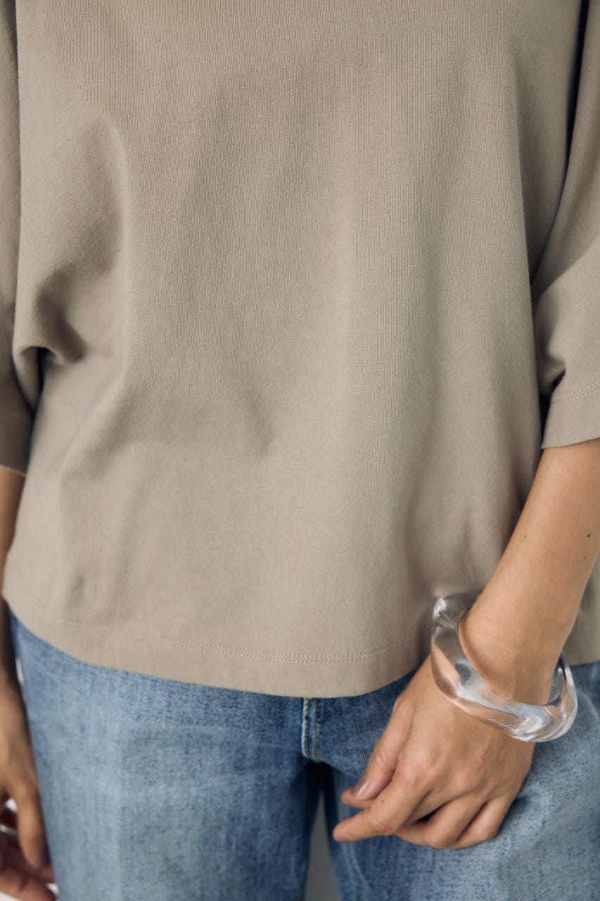 アーバンコットンドルマンTシャツ D/BEG M