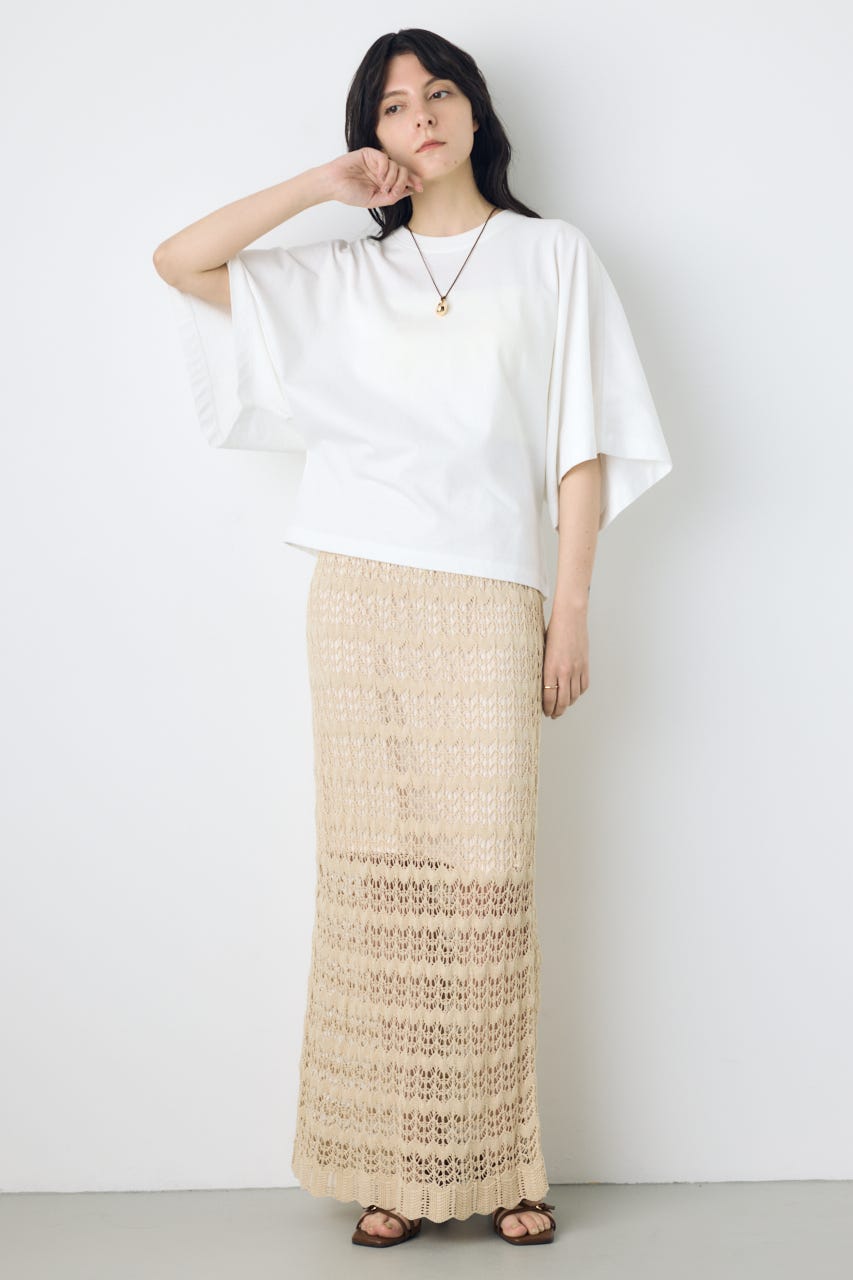 アーバンコットンドルマンTシャツ O/WHT M