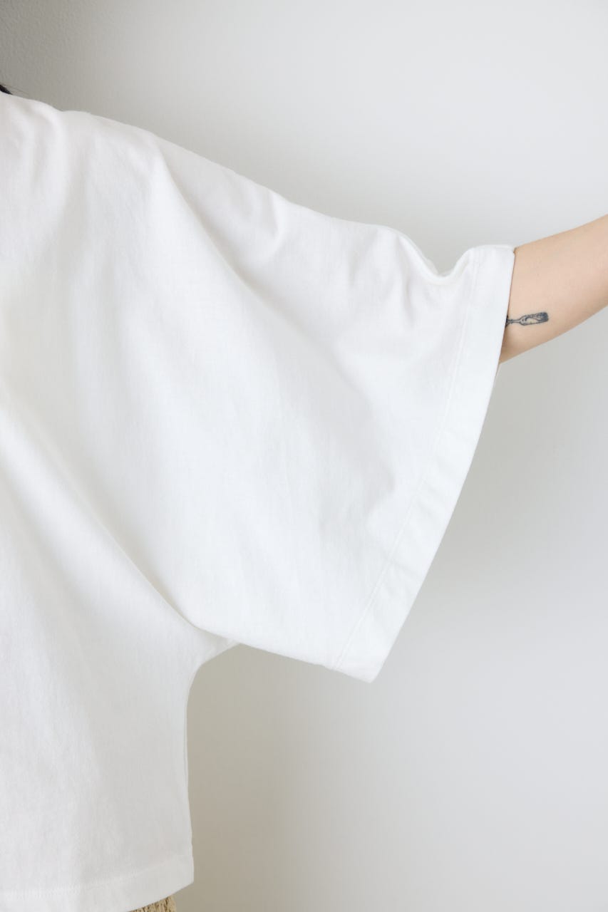 アーバンコットンドルマンTシャツ O/WHT M