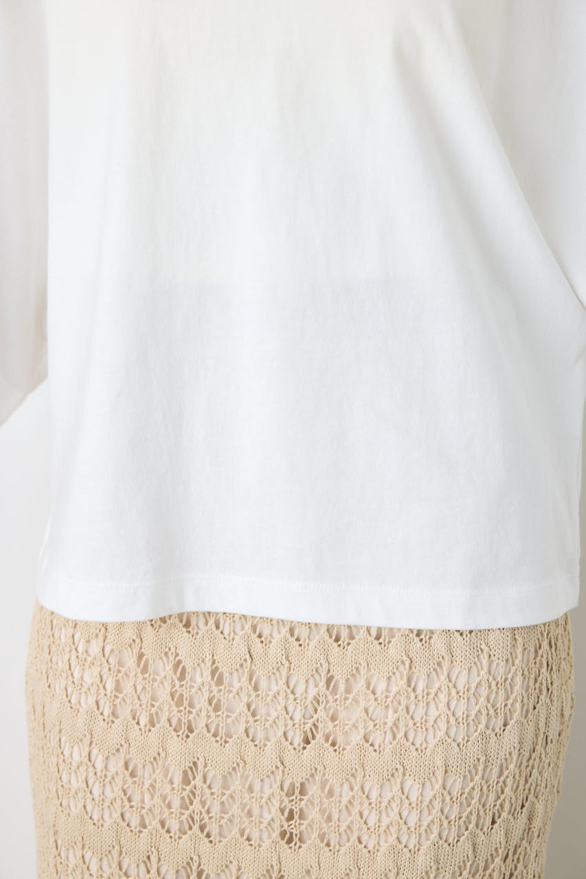 アーバンコットンドルマンTシャツ O/WHT M