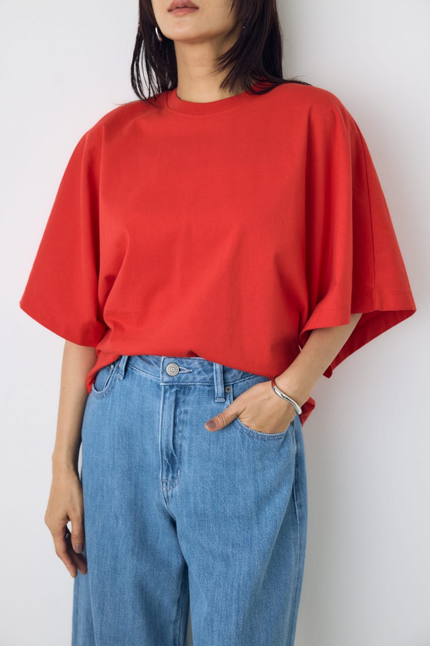 アーバンコットンドルマンTシャツ RED M