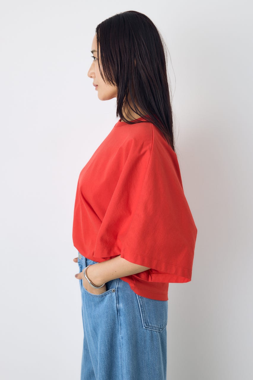 アーバンコットンドルマンTシャツ RED M