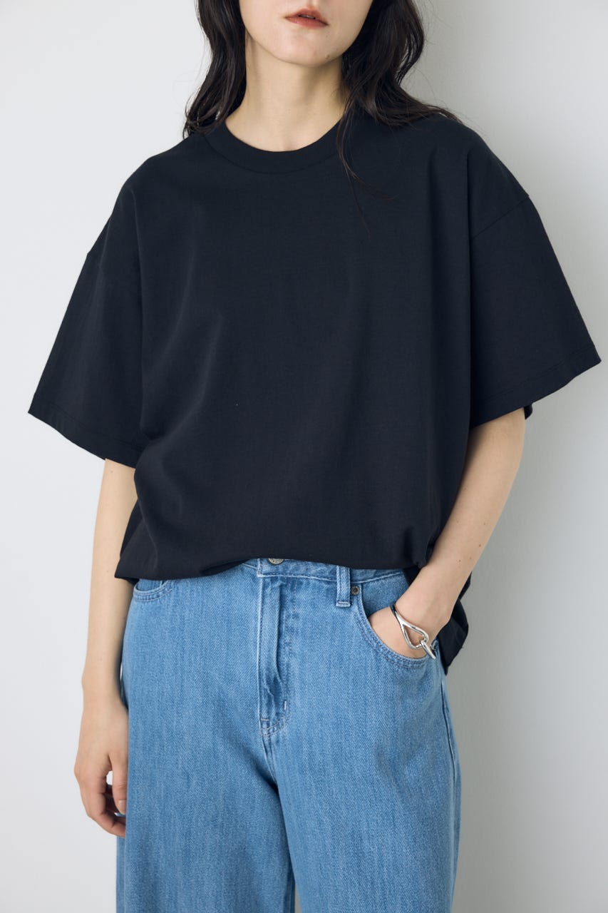アーバンコットンルーズTシャツ BLK S