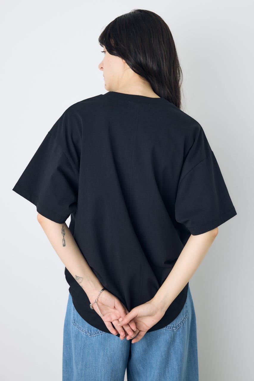 アーバンコットンルーズTシャツ BLK S