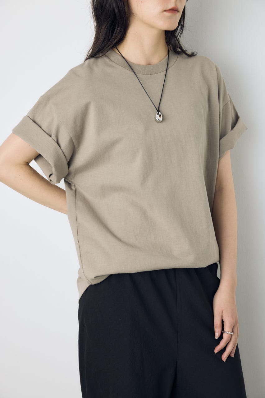 アーバンコットンルーズTシャツ D/BEG S