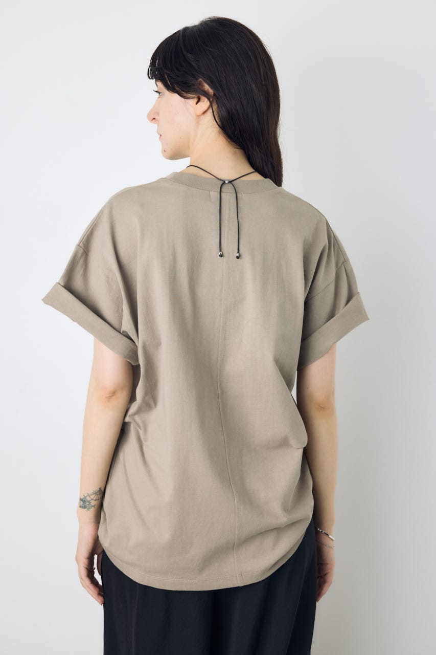 アーバンコットンルーズTシャツ D/BEG S