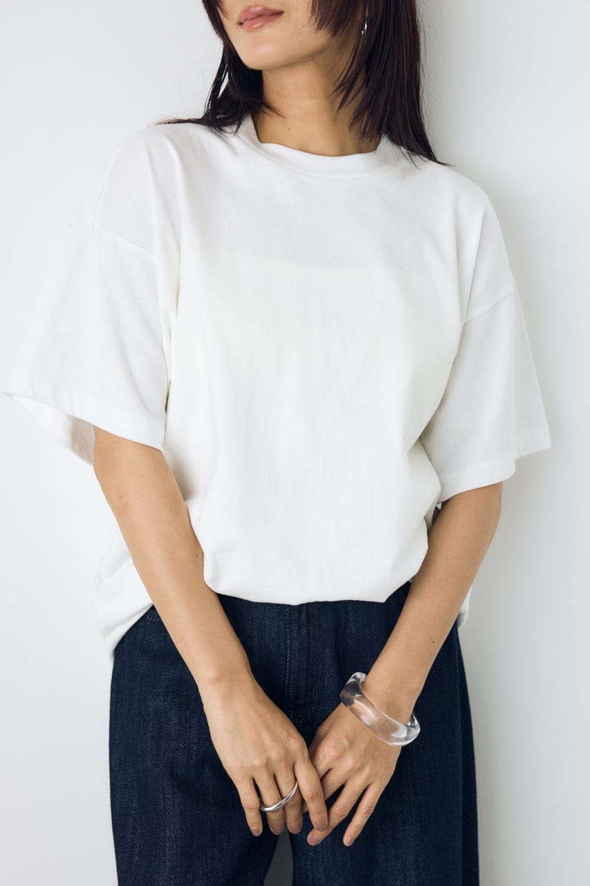 アーバンコットンルーズTシャツ O/WHT S