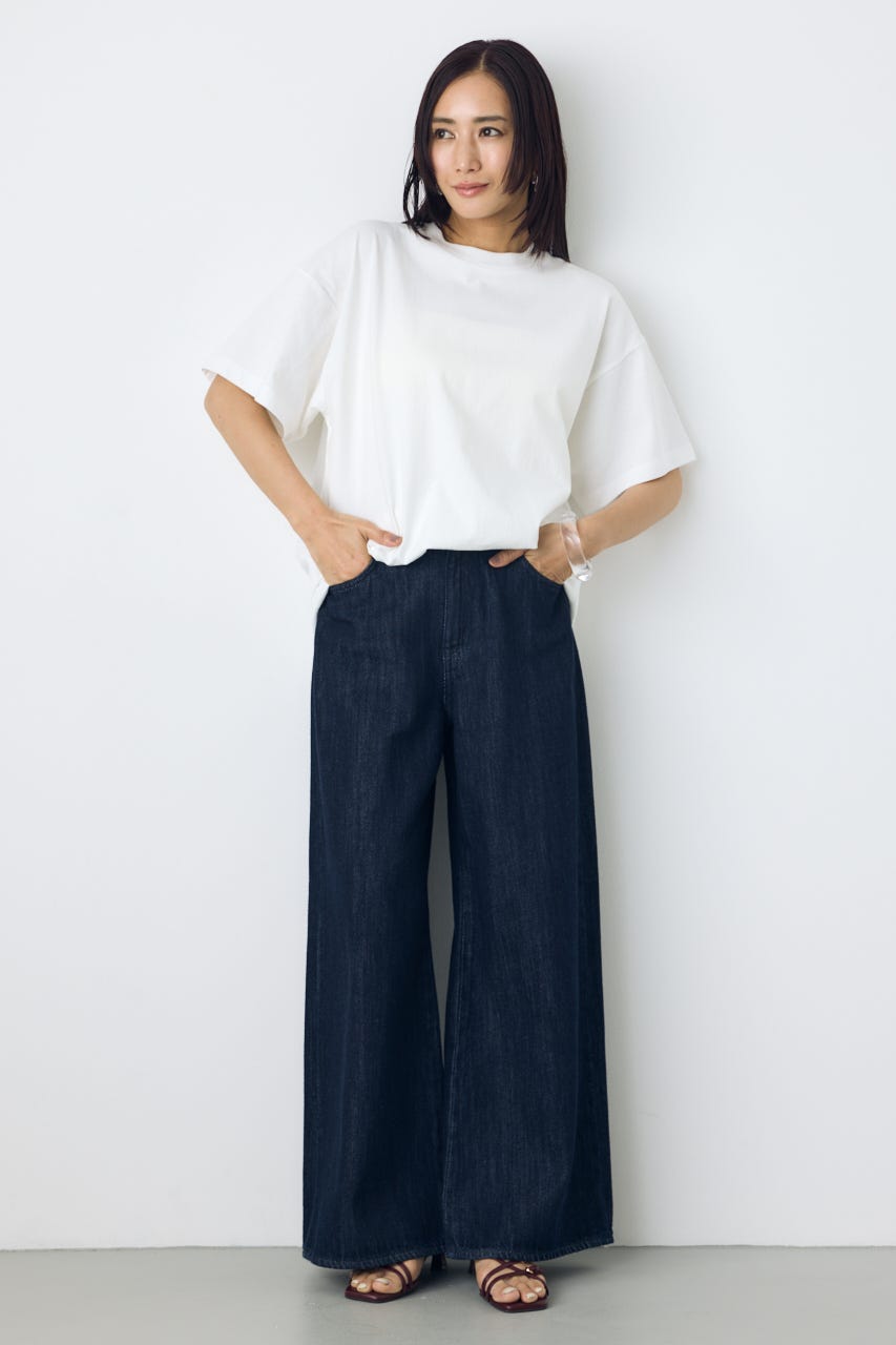 アーバンコットンルーズTシャツ O/WHT S