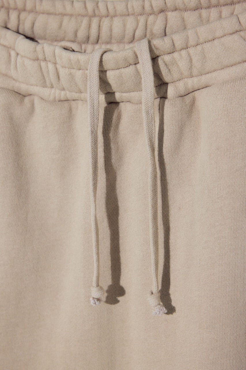 ピグメント起毛裏毛Iラインスカート BEG S